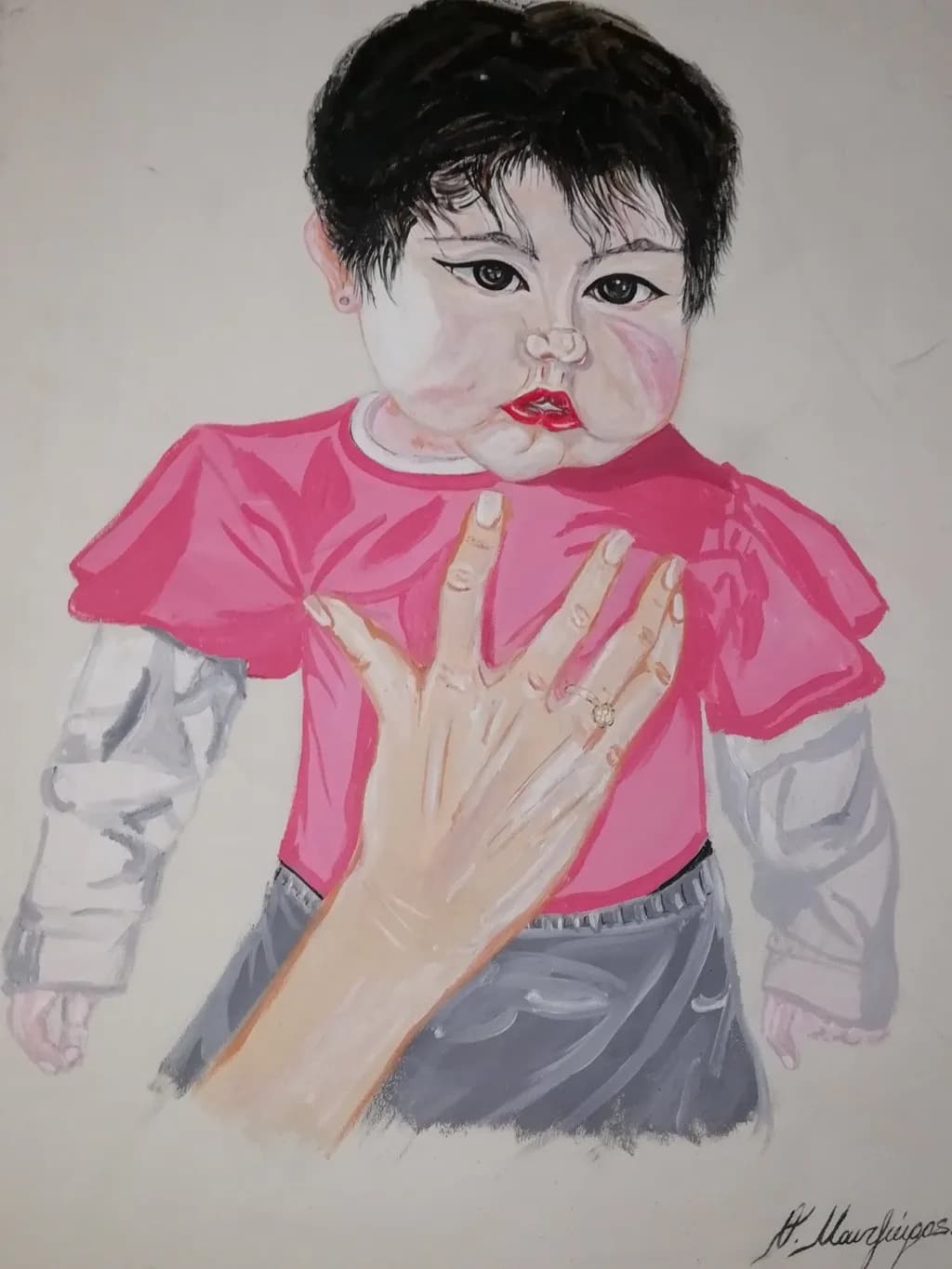 Pink Shirt Portrait