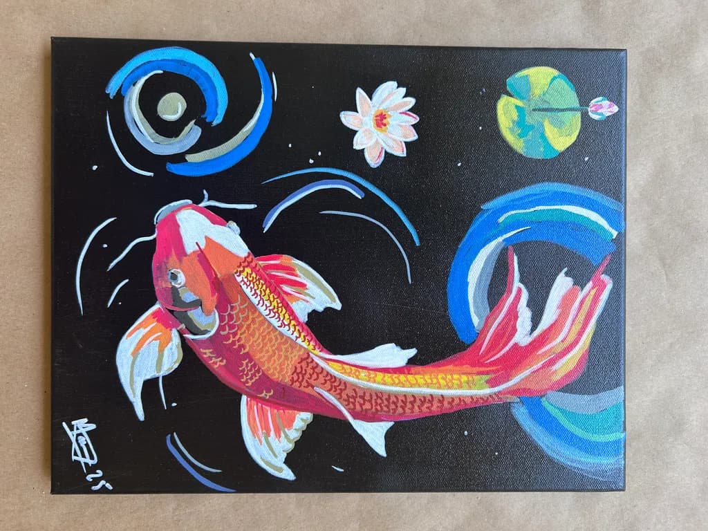 Cosmic Koi