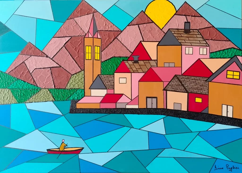 Sunlit Village Geometry
