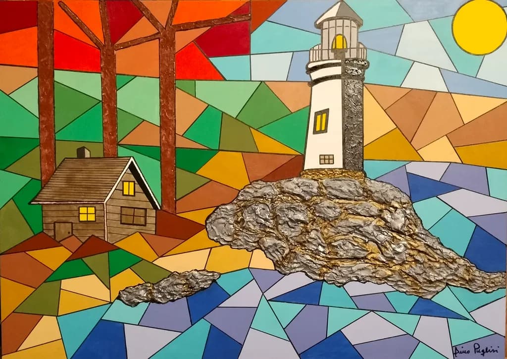 Lighthouse Mosaic