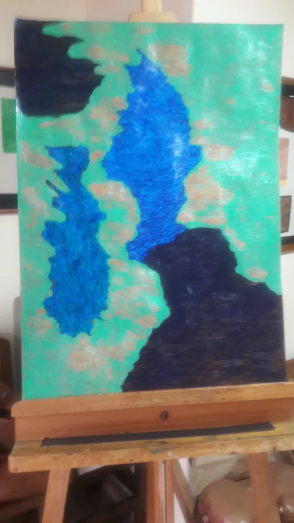 Blue Silhouettes