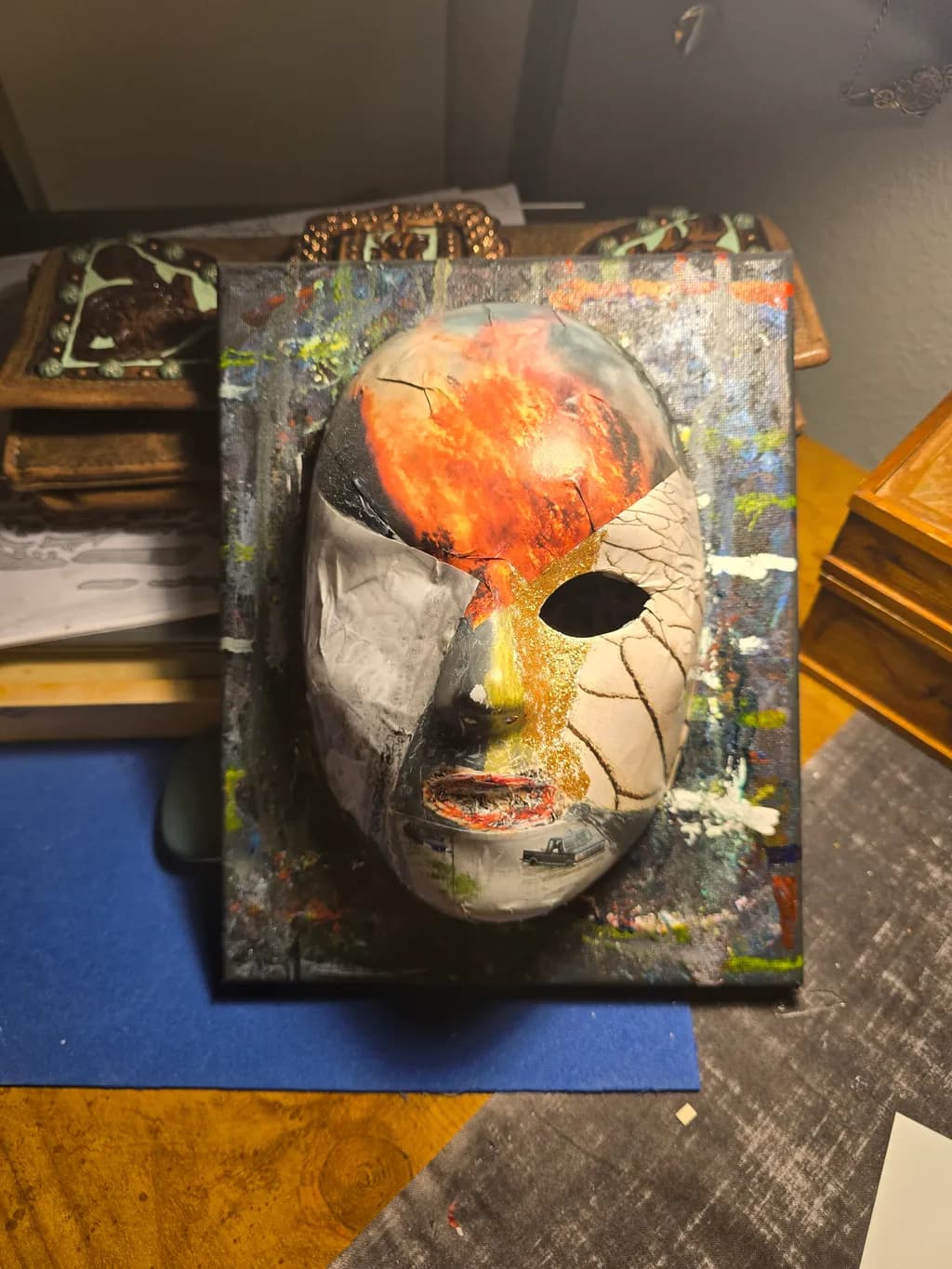 Cracked Visage