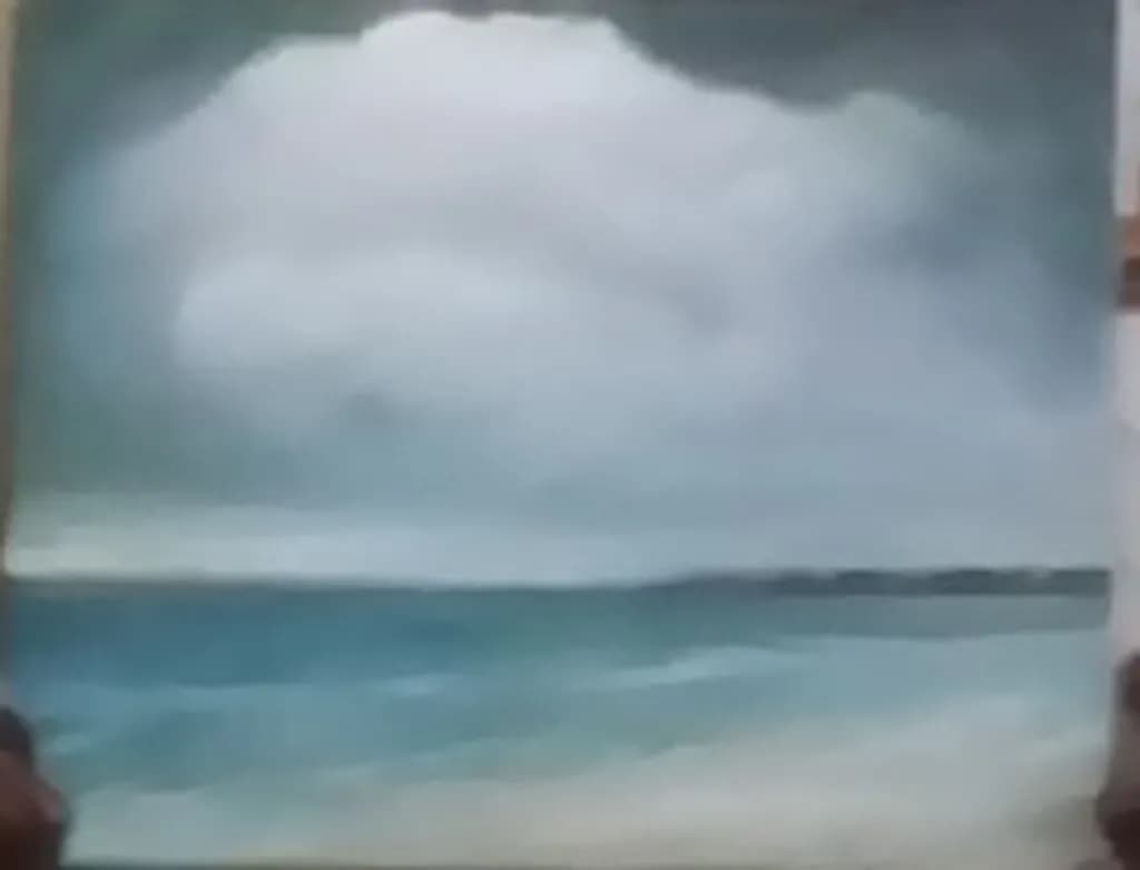 Muted Coastal Horizon
