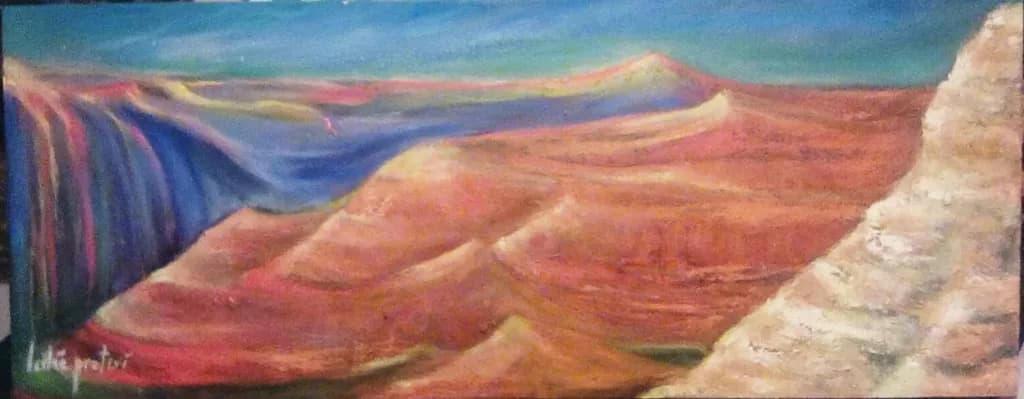 Desert Mountain Layers