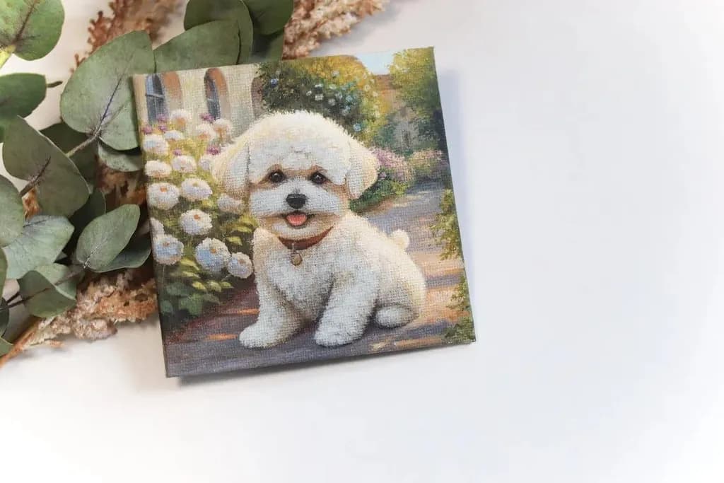 Puppy Garden Path