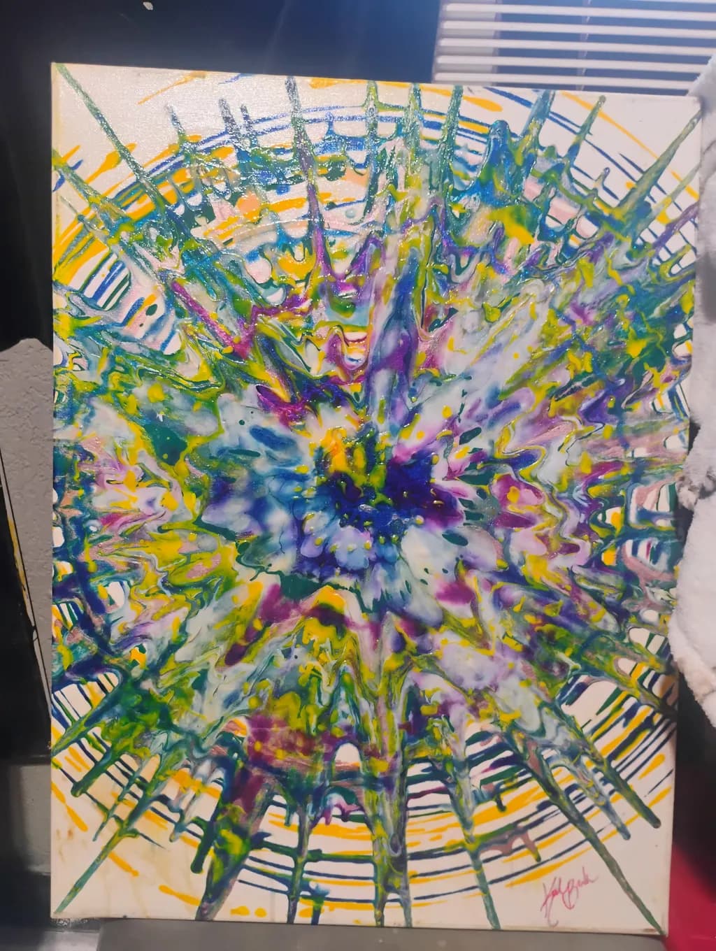 Colorburst Spiral