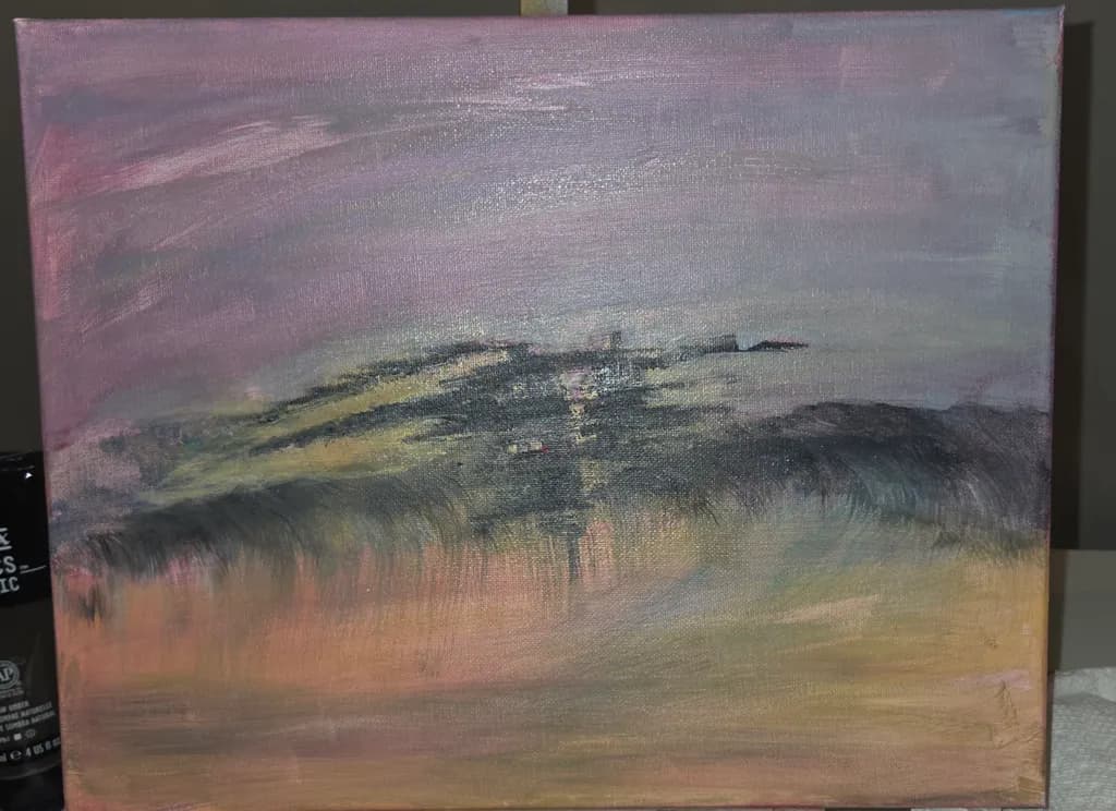 Mist Over Dunes