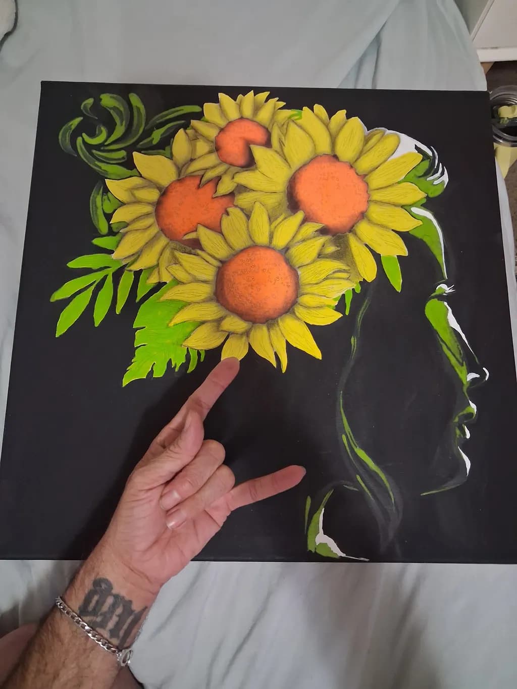 Sunflower Silhouette