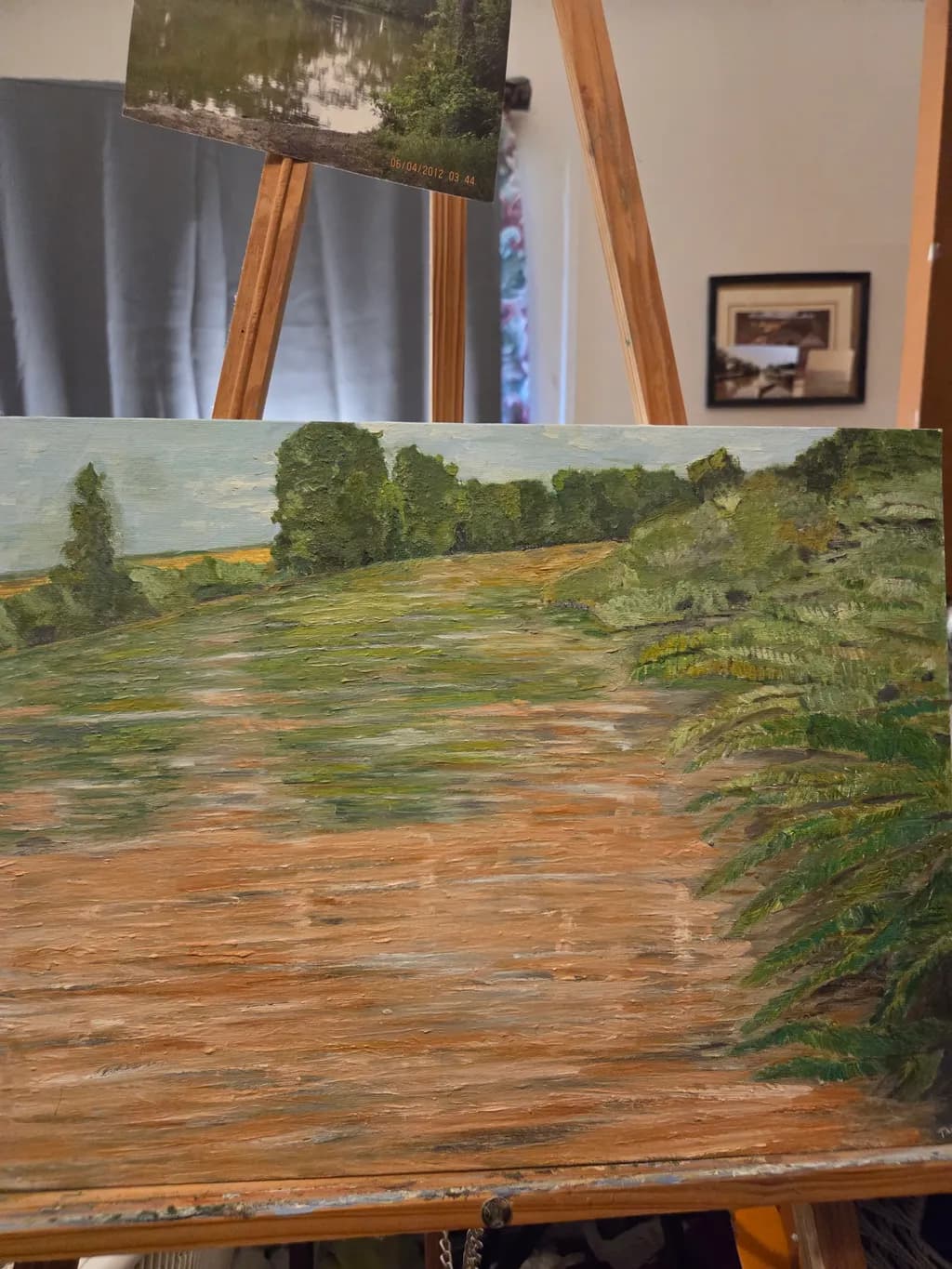 Rustic Meadow Path