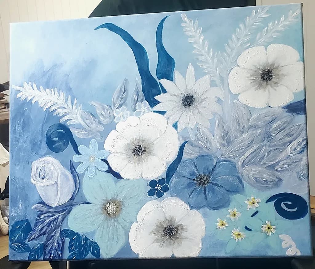 Blue Bloom Arrangement