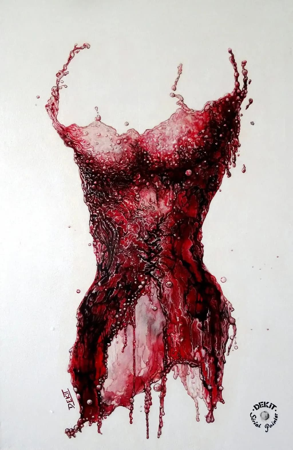 Crimson Cascade
