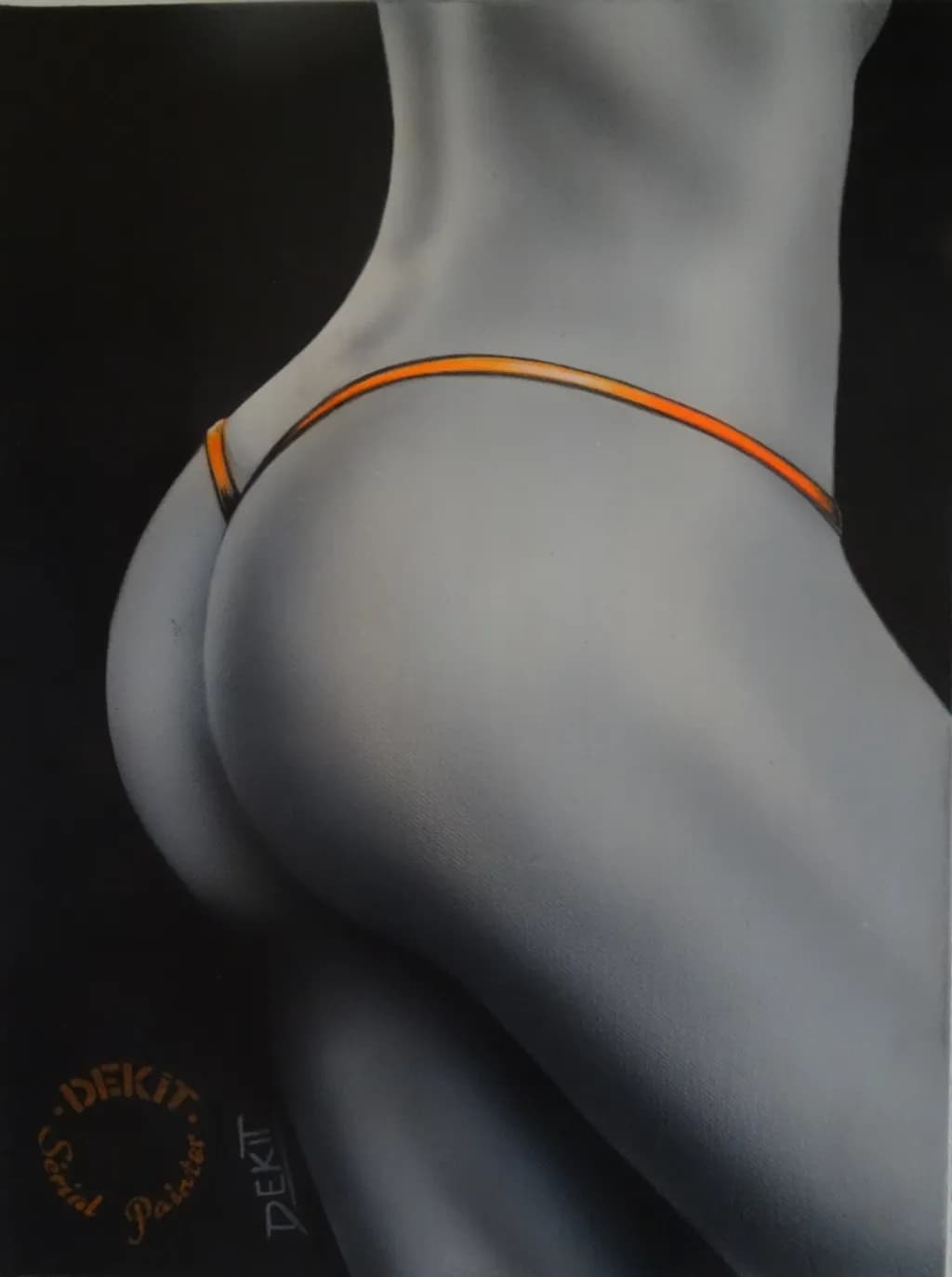 Orange Silhouette