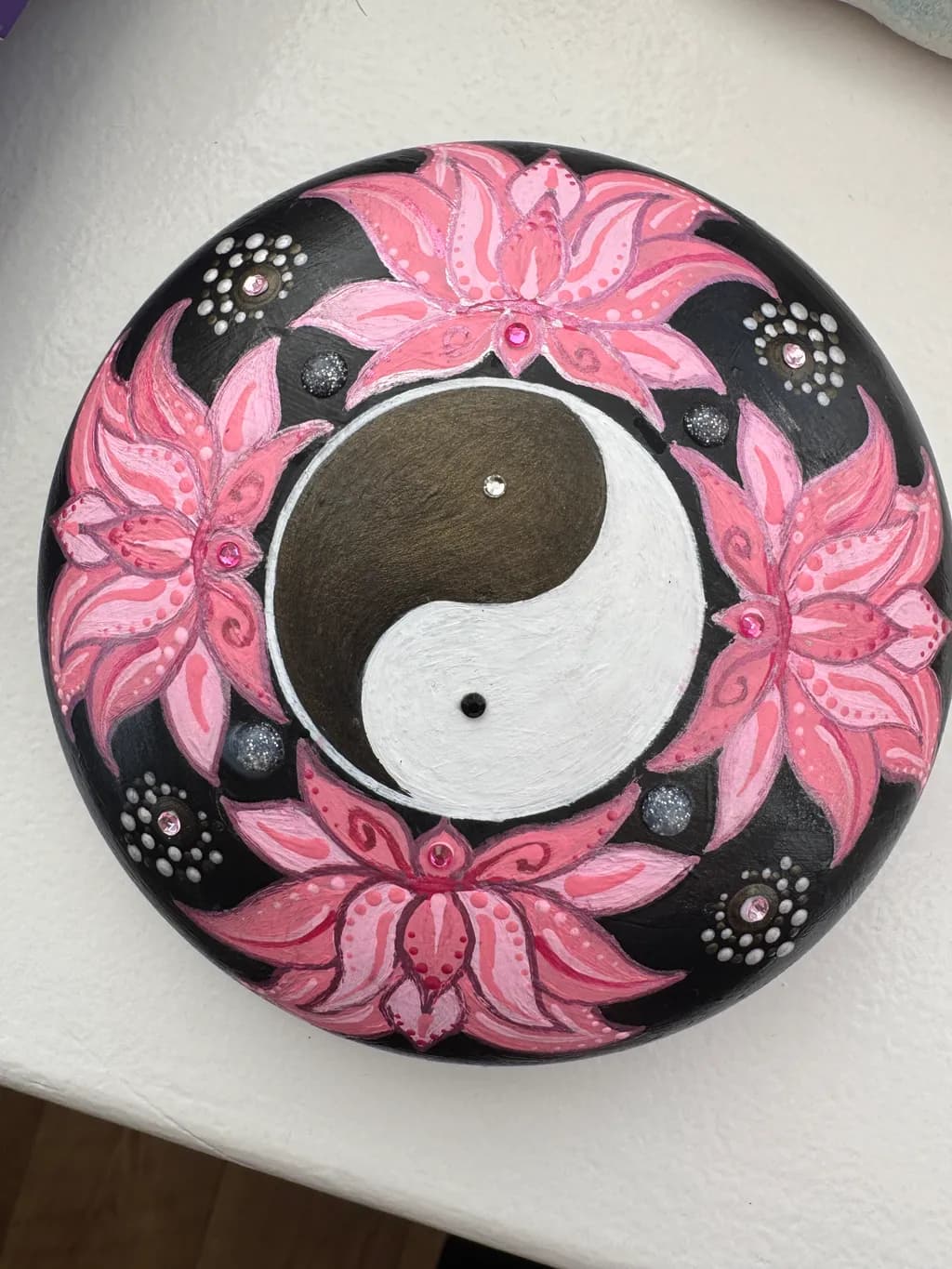 Lotus Yin-Yang Mandala