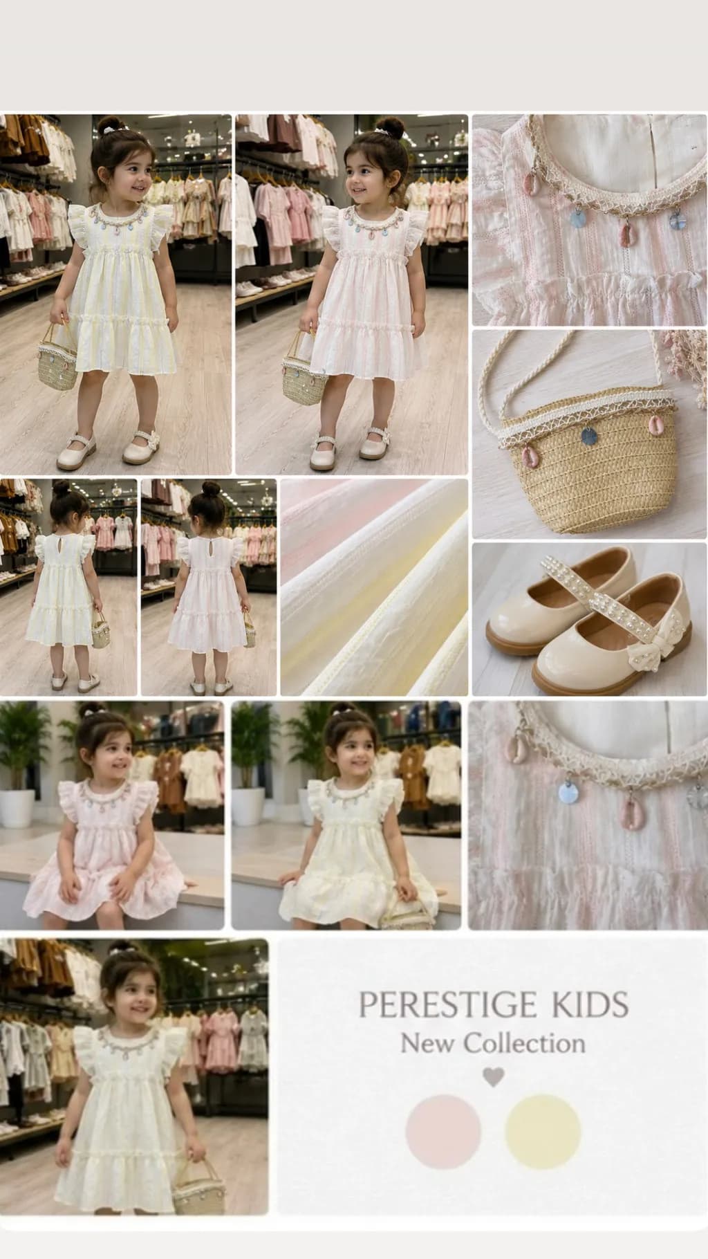 Pastel Charm Dress Set