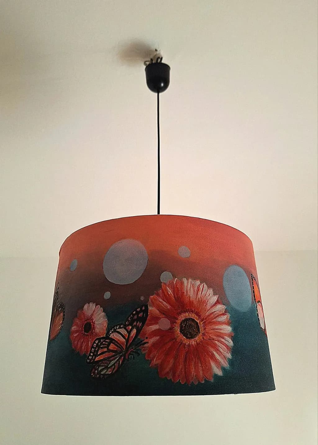 Butterfly Blooms Lamp Shade