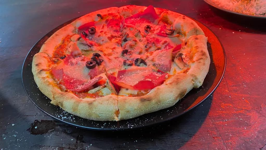 Olive Ham Pizza