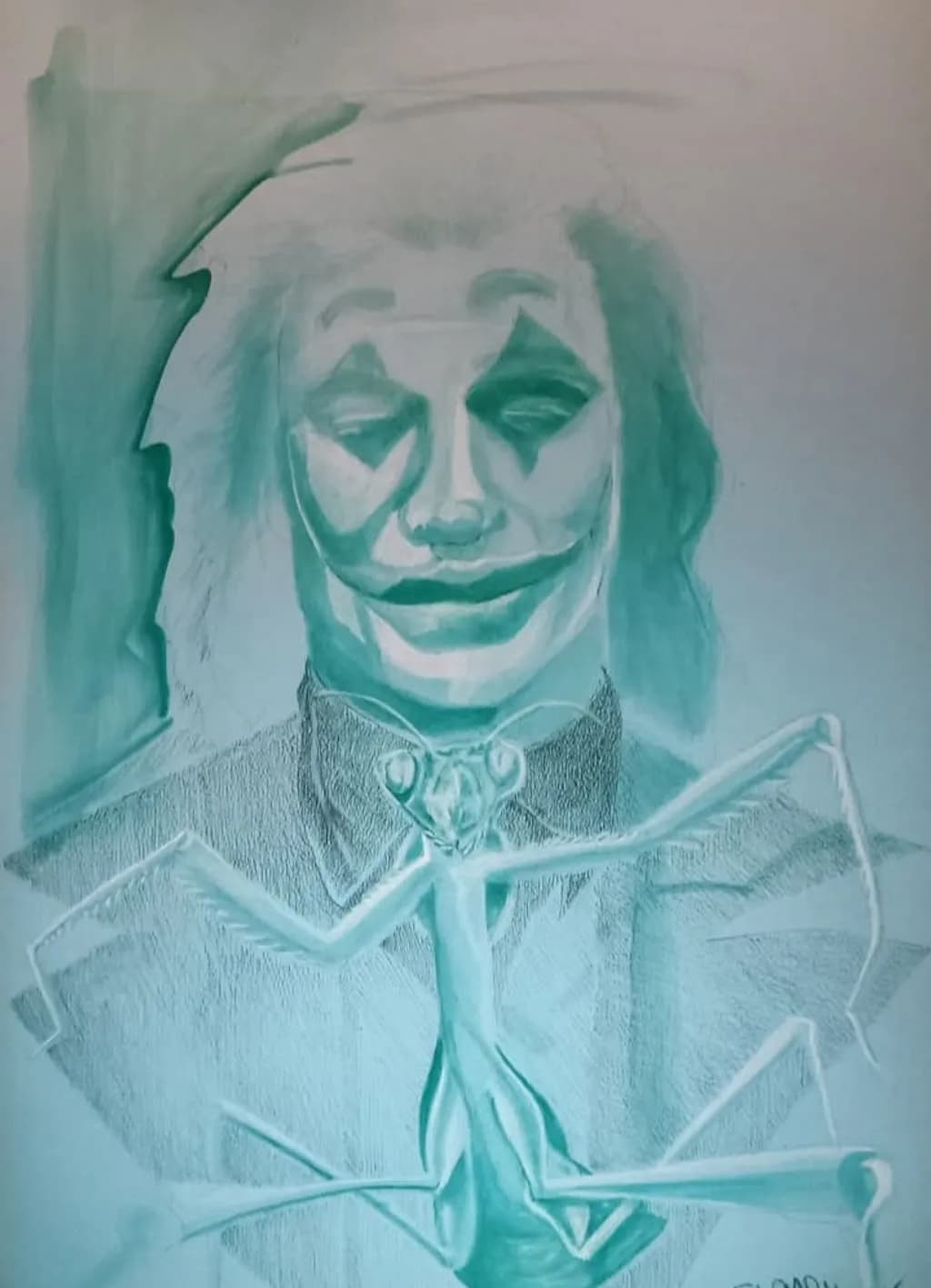 Teal Joker and Mantis