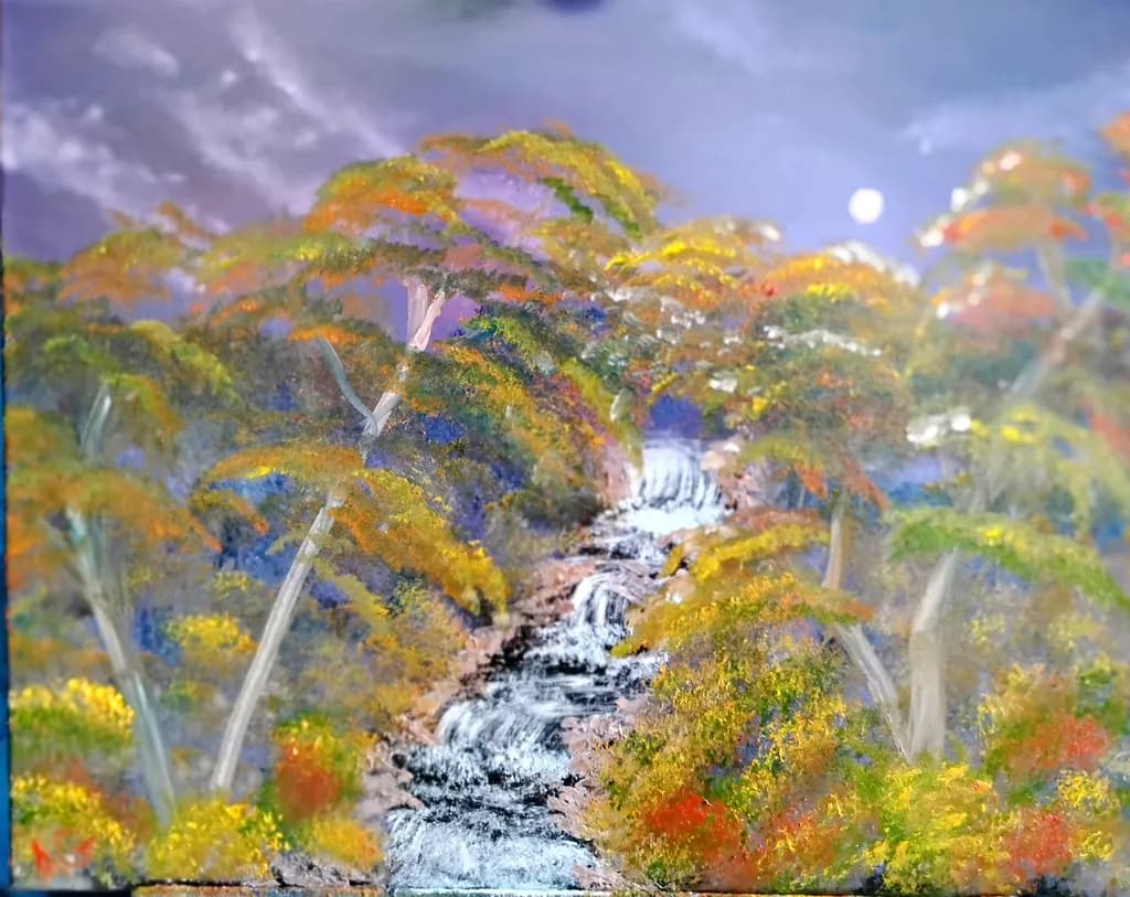 Moonlight in Autumn