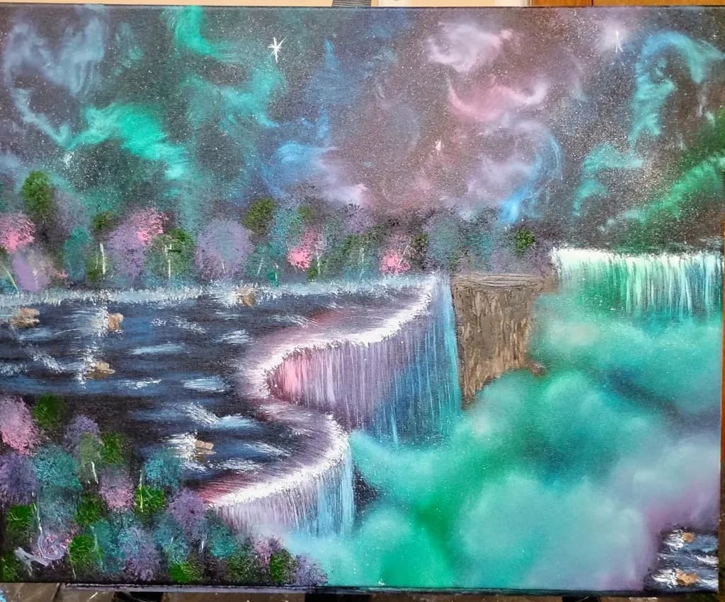 Aurora Over Niagara Falls 