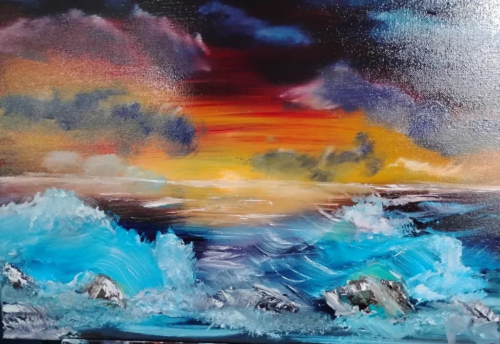 Seaside Sunset 