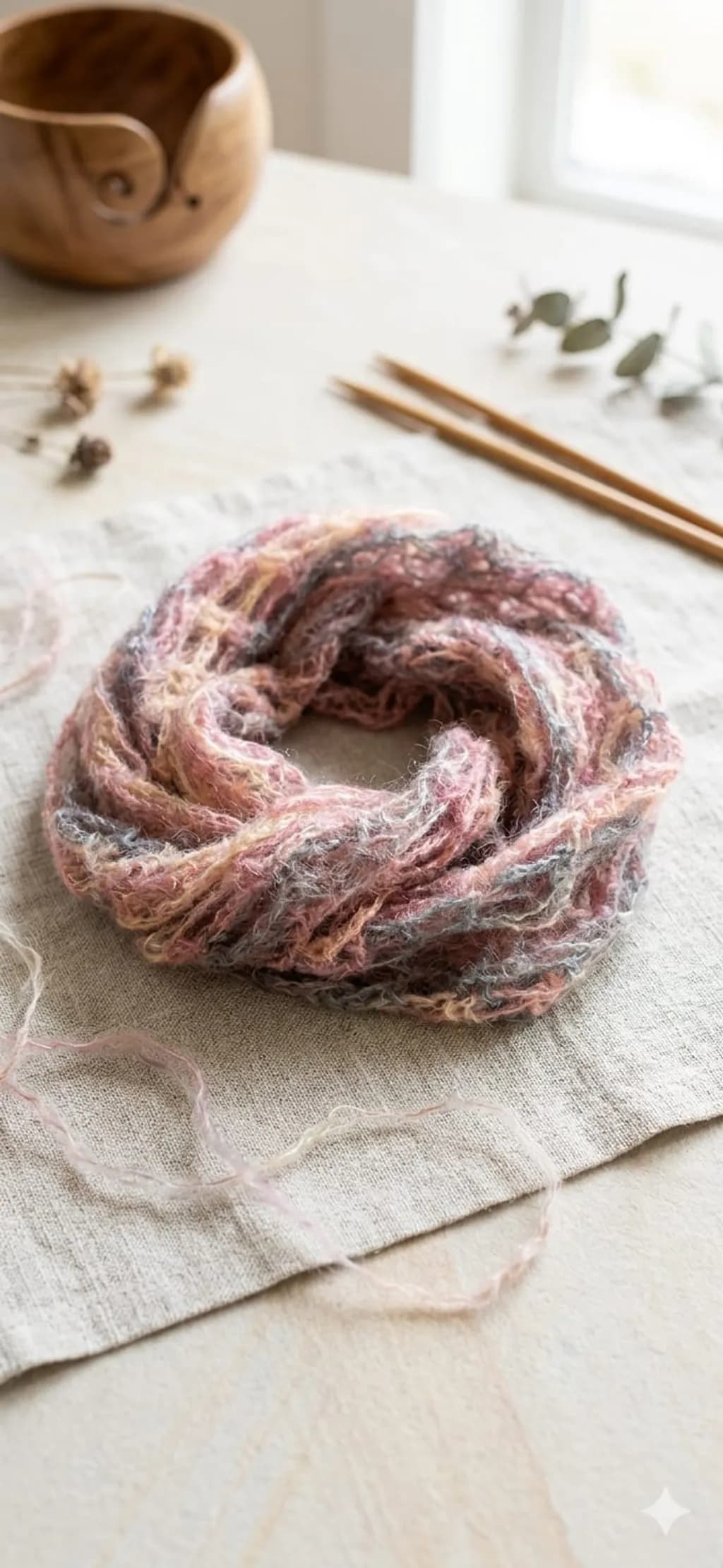Muted Weave Scarf