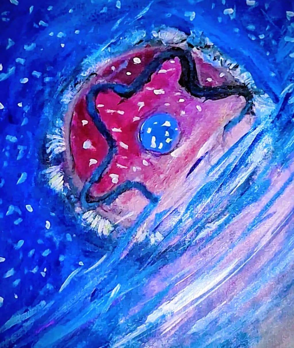 Cosmic Spiral Bloom