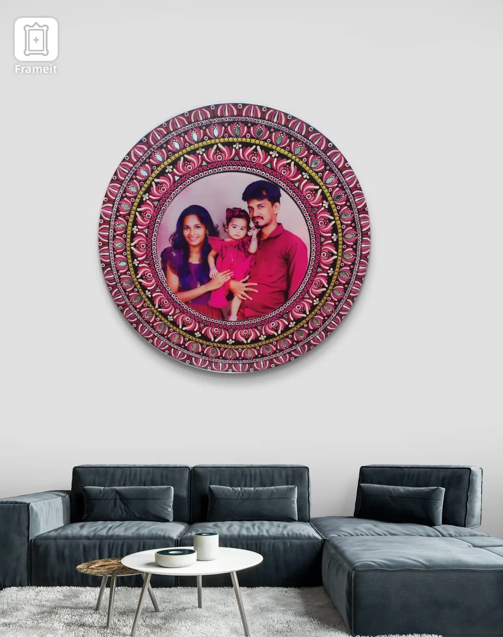 Family Mandala Portrait