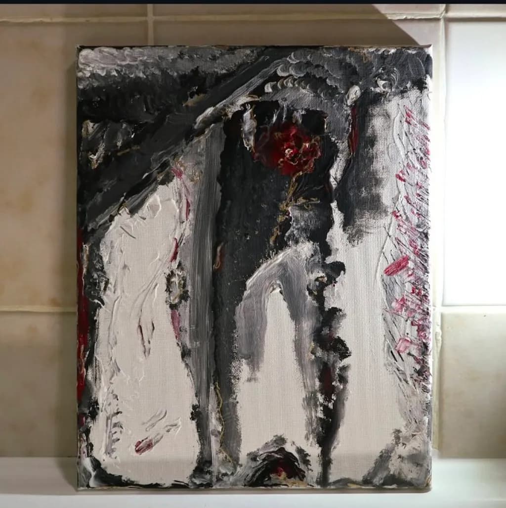 Fragmented Rose