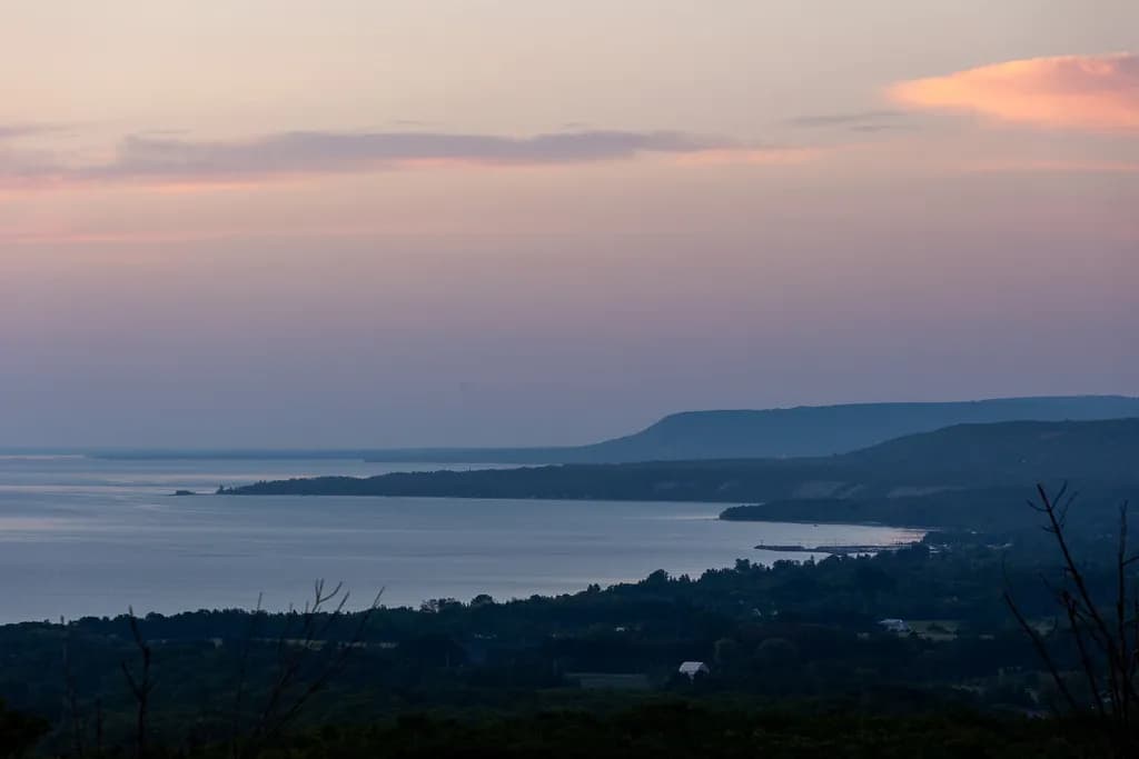 Dusk Coastline