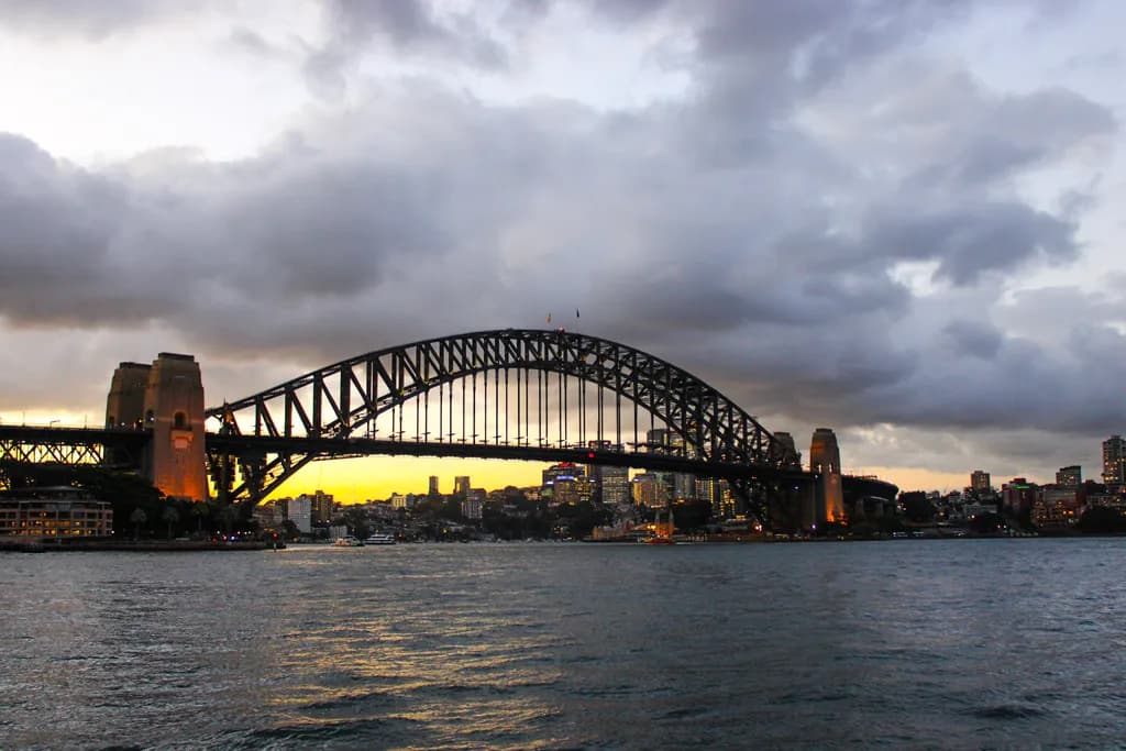 Harbor Arch Twilight