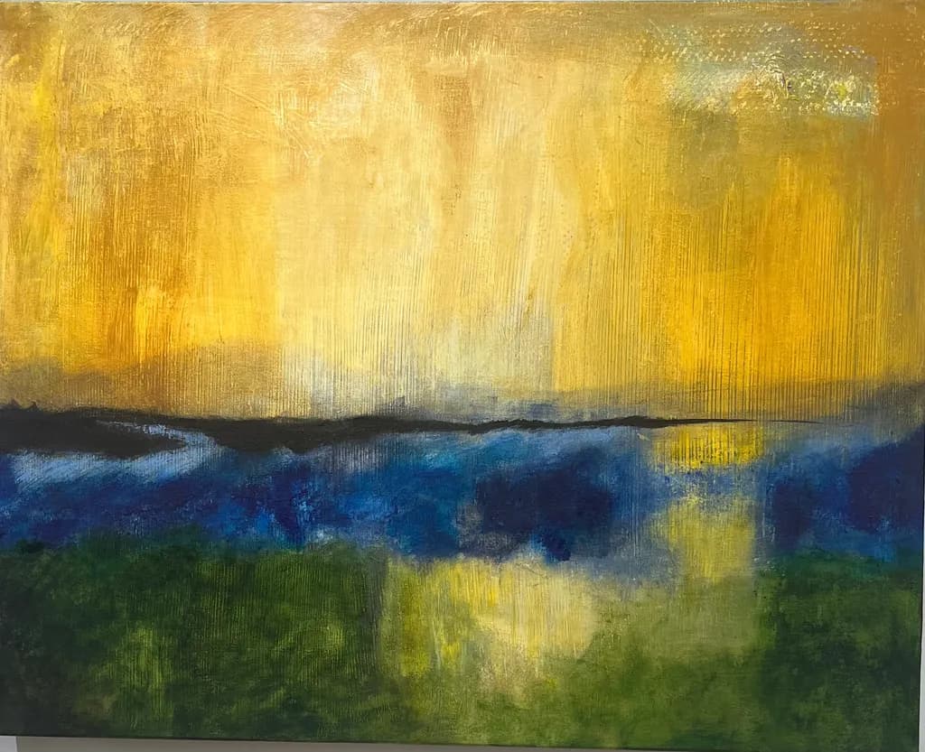 Golden Horizon Reflection
