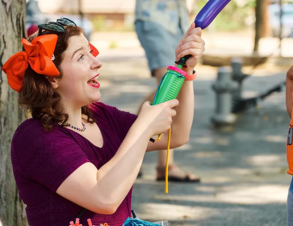 Playful Balloon Artist