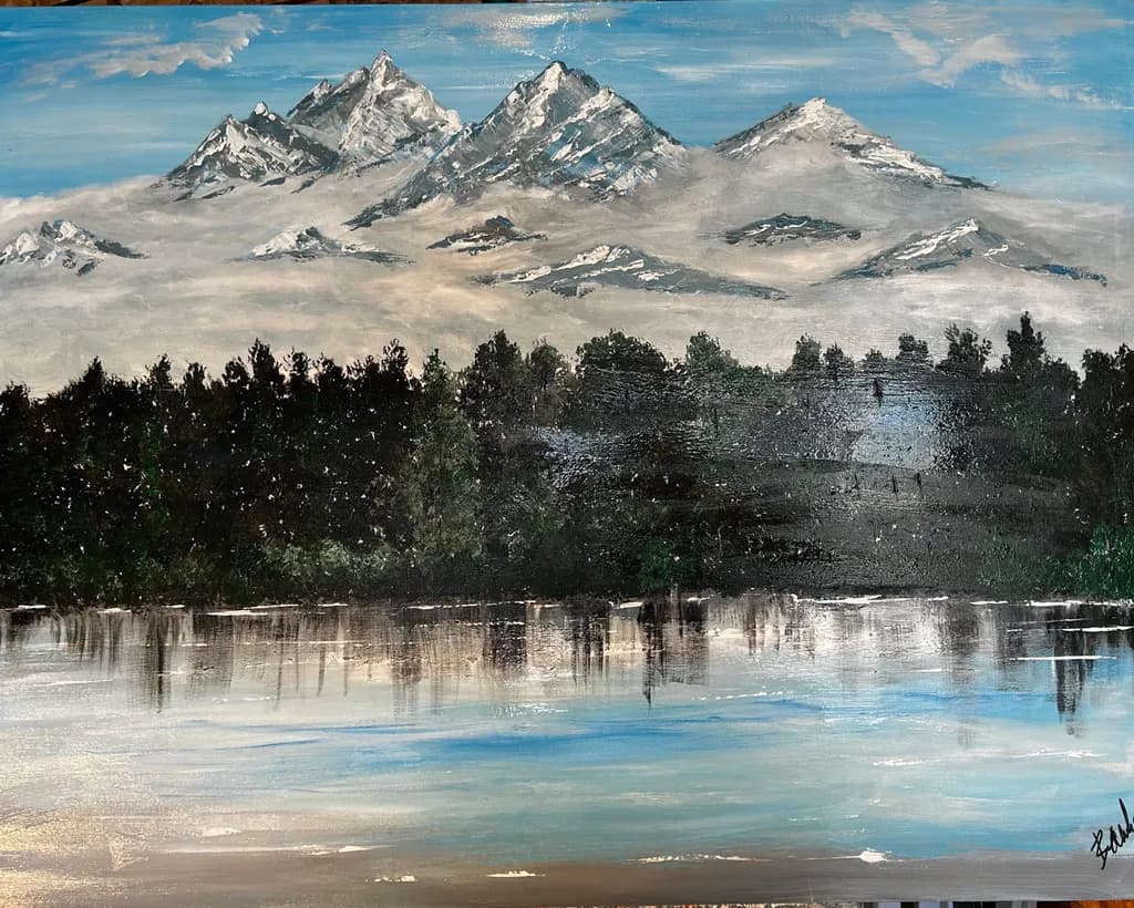 Mountain Mist Reflection