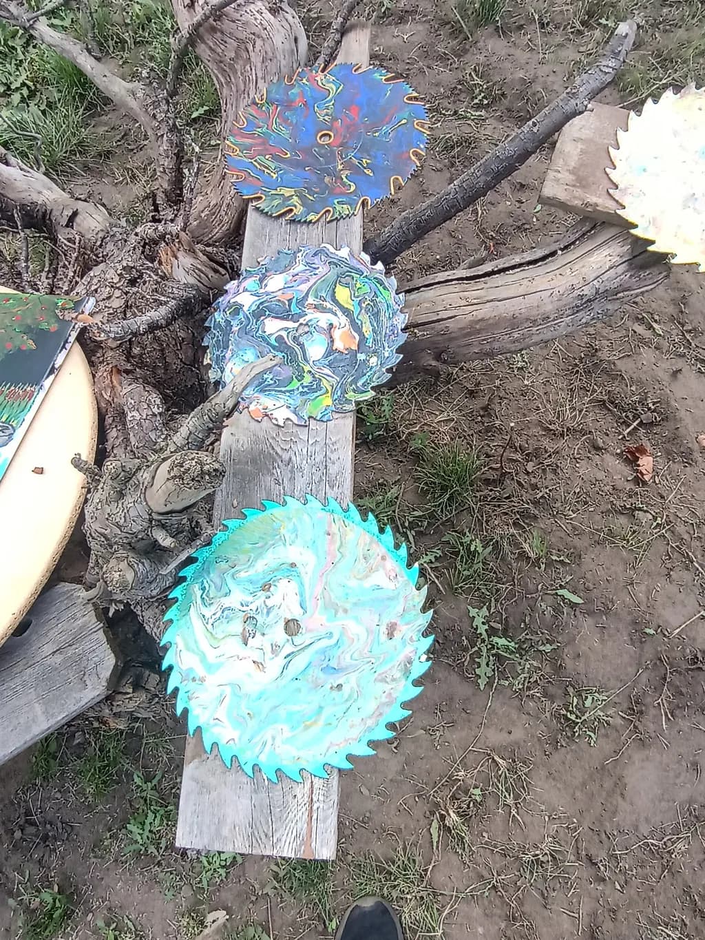 Swirling Blades