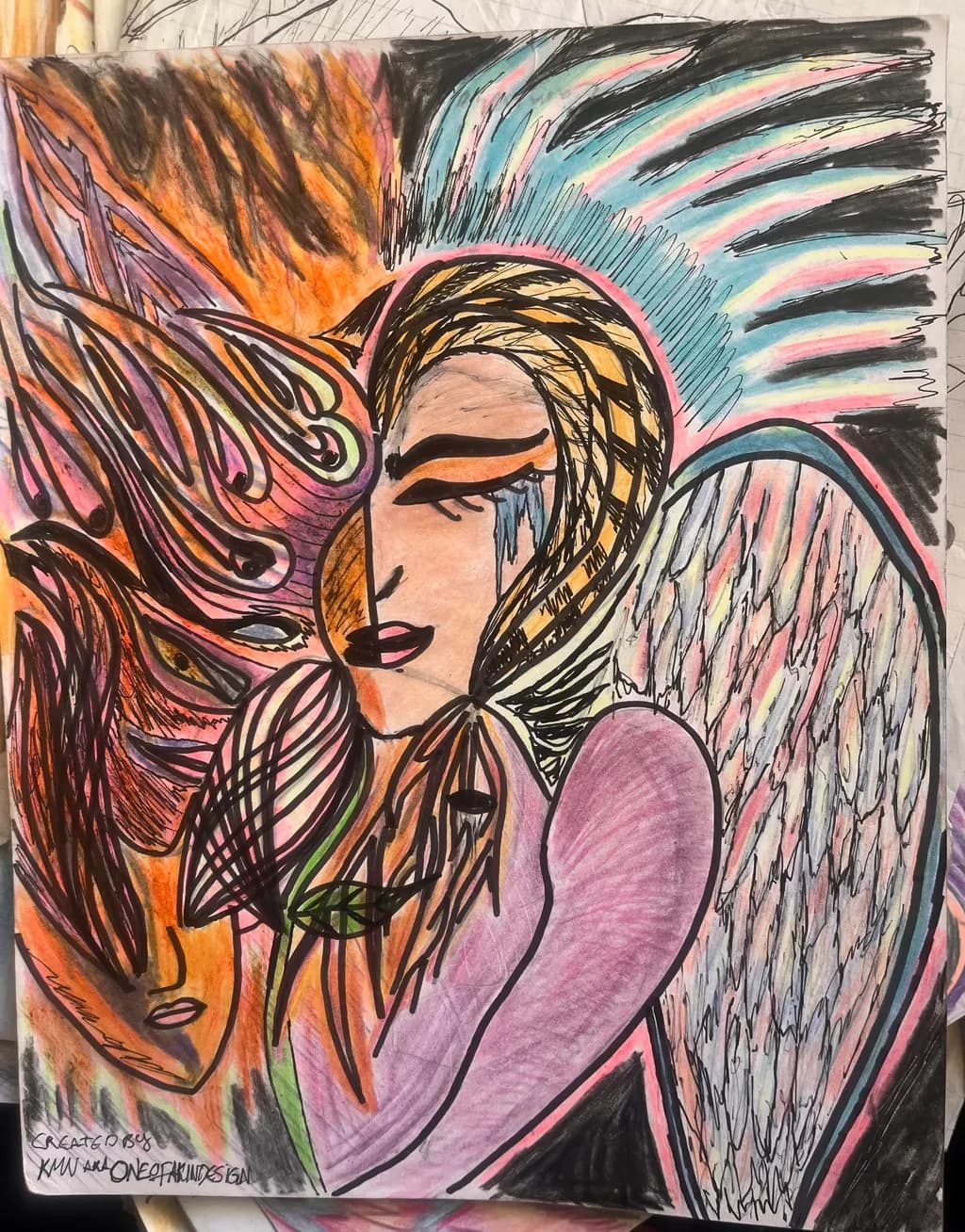 Tears of Fire and Feather