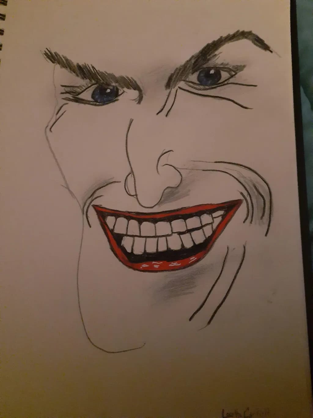 Grinning Glance