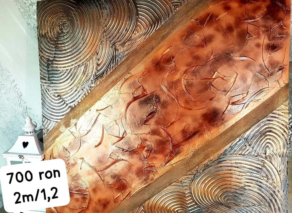 Metallic Ripple Mosaic