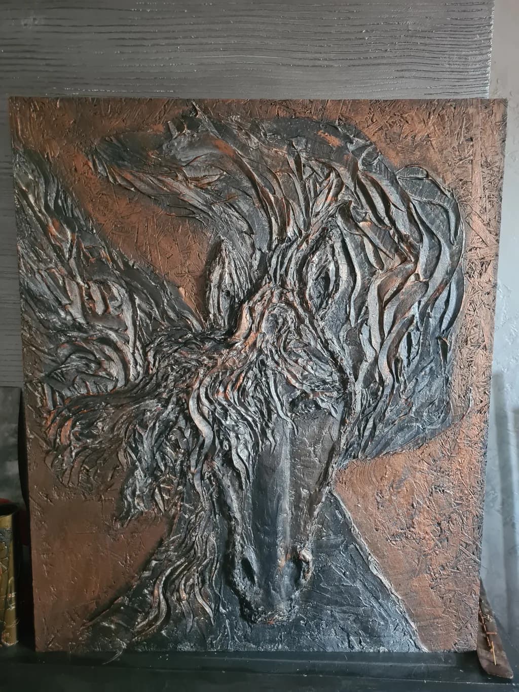 Metallic Equine Relief