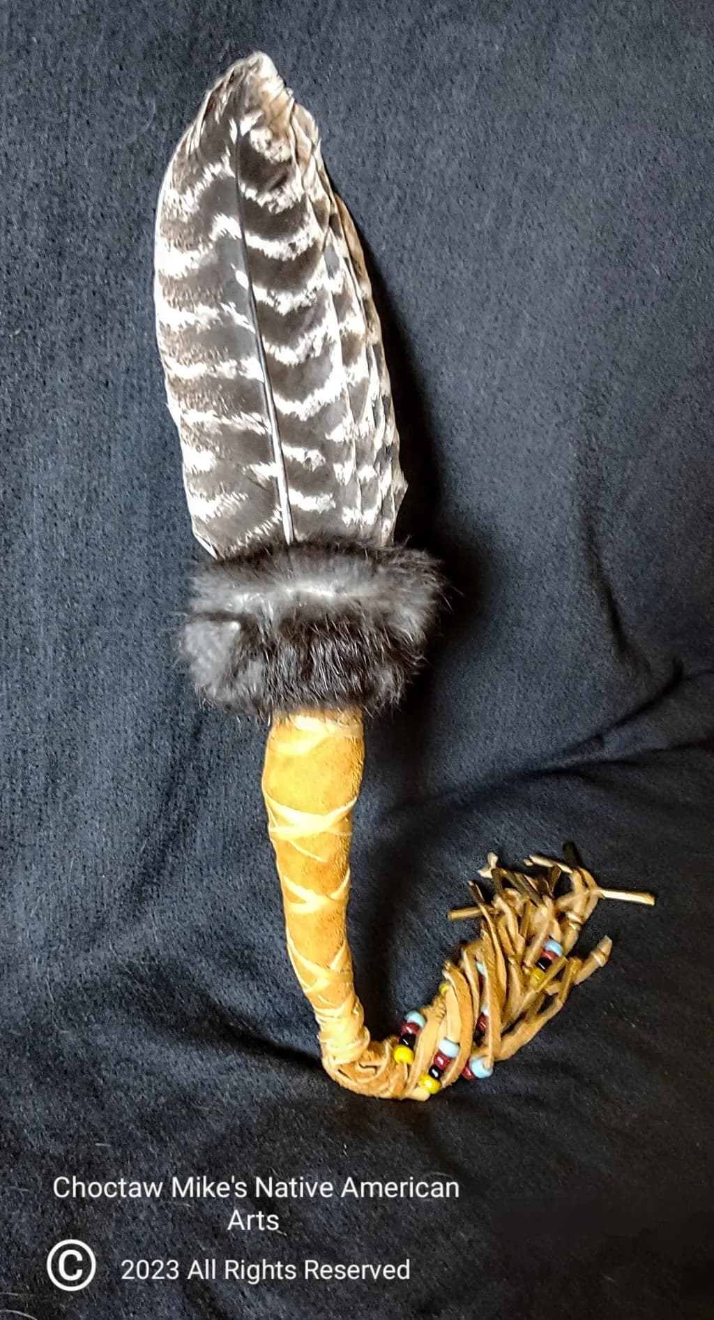 Feather Wrapped Staff