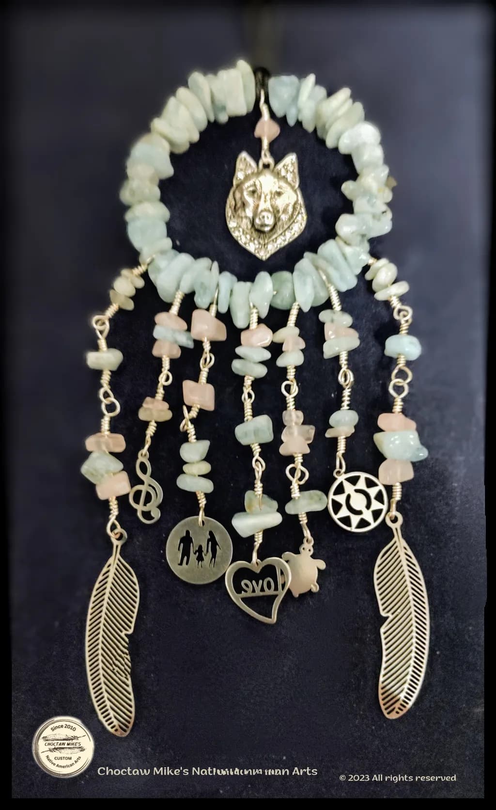 Wolf Spirit Dreamcatcher