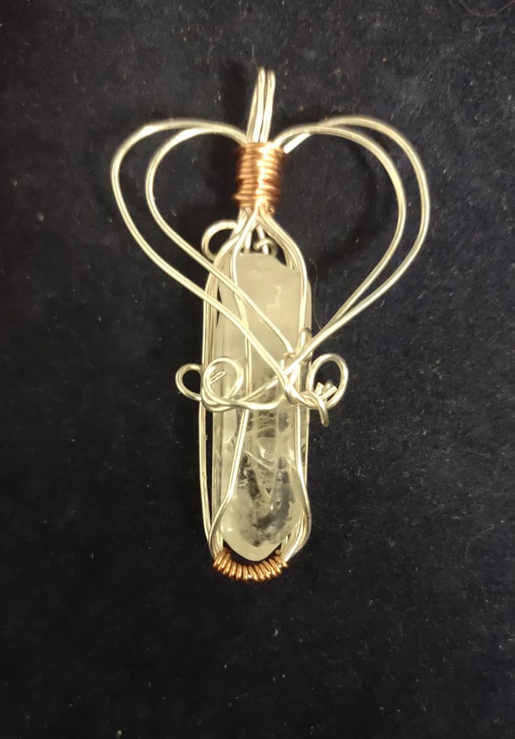 Crystal Heart Pendant