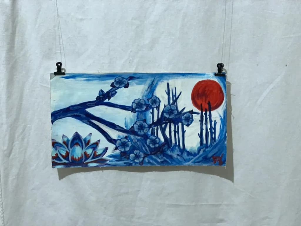 Crimson Moon Bloom