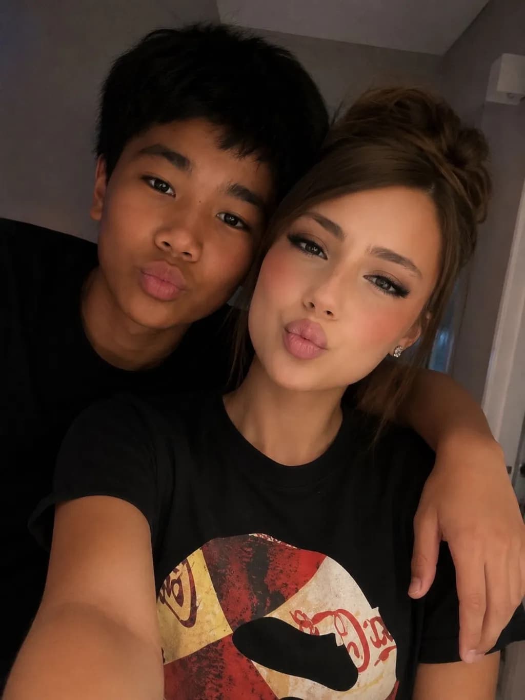 Playful Pucker Pose
