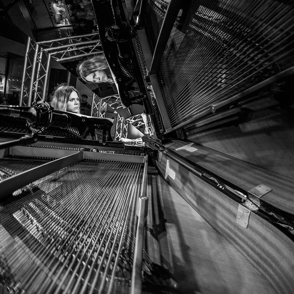 Inside the Piano