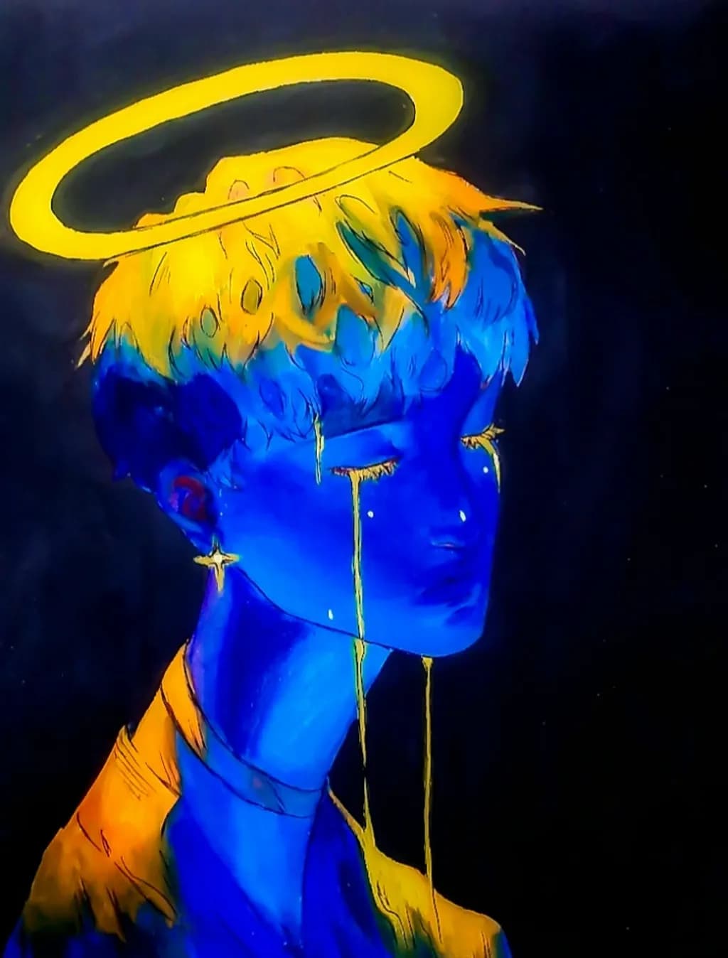 Golden Halo Tears