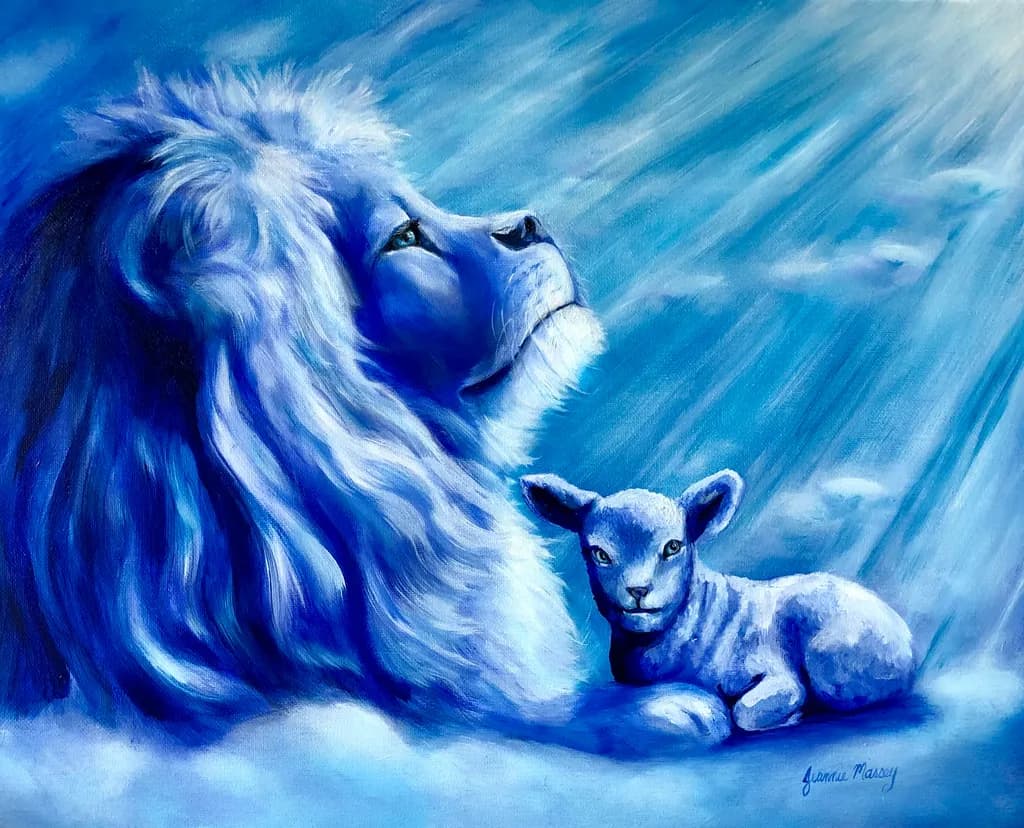 Lion and Lamb Radiance