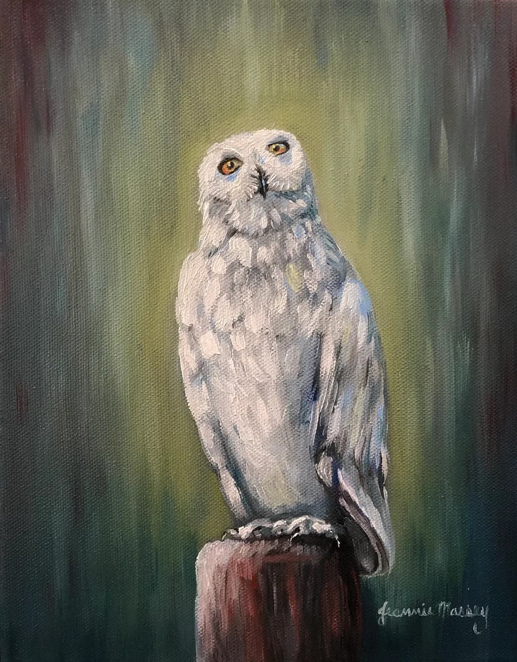 Snowy Owl Perch