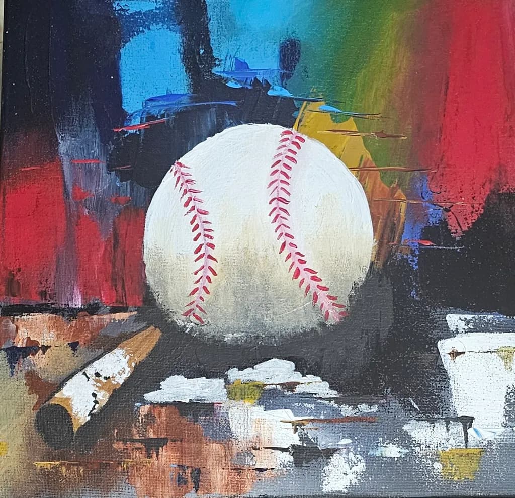 Baseball Mosaic
