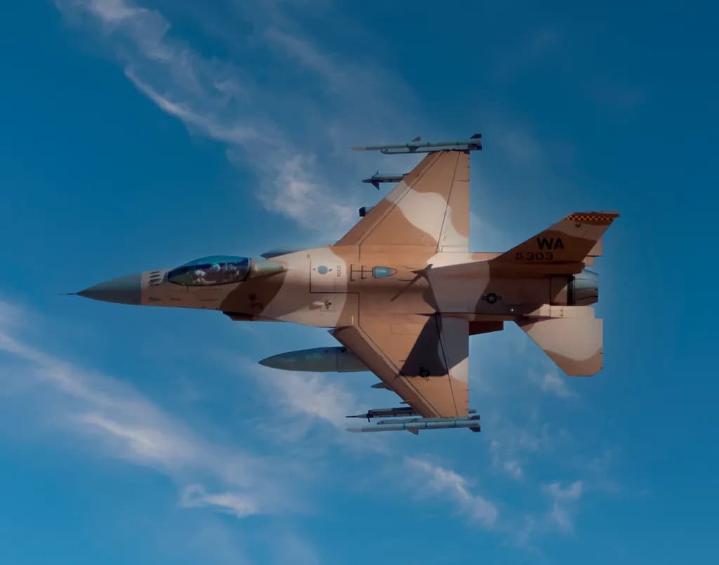 F-16 Aggressor – Desert Camo