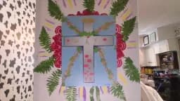 Floral Cross